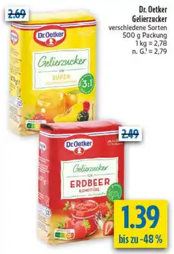 diska Dr. Oetker Gelierzucker Angebot