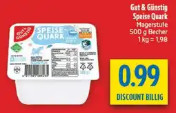 diska Gut & Günstig Speise Quark Magerstufe Angebot