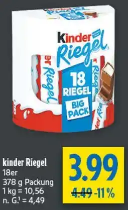 diska Kinder Riegel Angebot