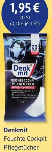 dm drogerie Denkmit Feuchte Cockpit Pflegetücher Angebot