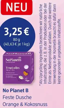dm drogerie No Planet B Feste Dusche Angebot