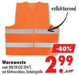 Mäc Geiz Warnweste Angebot