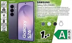 MEDIMAX SAMSUNG Galaxy S26 (256GB) Angebot