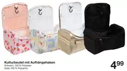 Zeeman Kulturbeutel mit Aufhängehaken Angebot