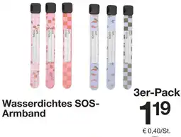 Zeeman Wasserdichtes SOS Armband Angebot
