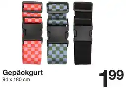 Zeeman Gepäckgurt Angebot