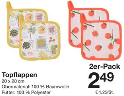 Zeeman Topflappen Angebot