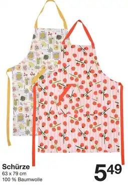 Zeeman Schürze Angebot