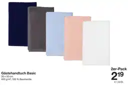 Zeeman Gästehandtuch Basic Angebot