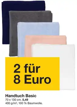 Zeeman Handtuch Basic Angebot