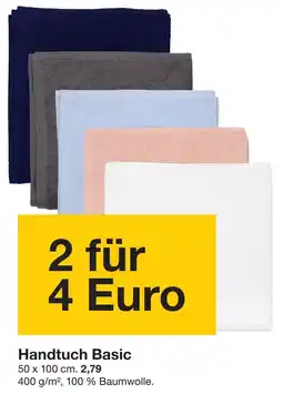 Zeeman Handtuch Basic Angebot