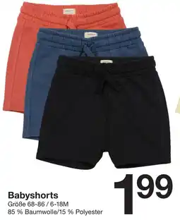 Zeeman Babyshorts Angebot