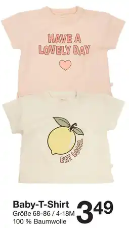 Zeeman Baby-T-Shirt Angebot