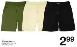 Zeeman Kindershorts Angebot