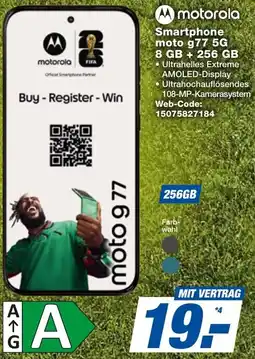 expert Techno Land Motorola Smartphone moto g77 5G Angebot
