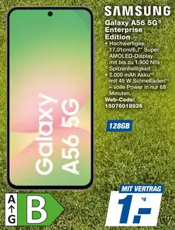 expert Techno Land SAMSUNG Galaxy A56 5G Enterprise Edition Angebot