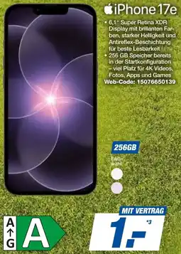 expert Techno Land iPhone 17e Angebot