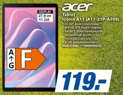 expert Techno Land acer Tablet Iconia A11 (A11-21P-A39S) Angebot