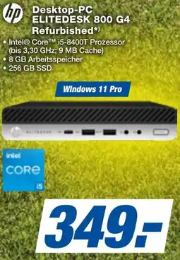 expert Techno Land hp Desktop-PC ELITEDESK 800 G4 Refurbished Angebot