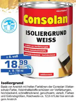 i&M Bauzentrum Consolan Isoliergrund Angebot