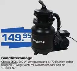 i&M Bauzentrum Steinbach Sandfilteranlage Angebot
