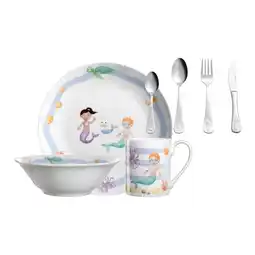 Netto Marken-Discount Leonardo Kindergeschirr Set mit Besteck BAMBINI AVVENTURA Angebot