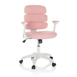 Netto Marken-Discount hjh OFFICE Kinderdrehstuhl KID ERGOLINO W Stoff mit Armlehnen Angebot