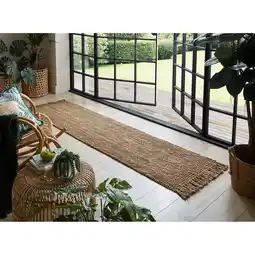 Netto Marken-Discount 100% Jute-Wendeteppich Erme für hohe Beanspruchung. 60x230 cm Kadima Design Angebot