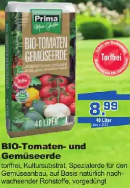 i&M Bauzentrum Prima BIO-Tomaten und Gemüseerde Angebot