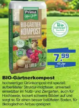 i&M Bauzentrum Prima BIO-Gärtnerkompost Angebot