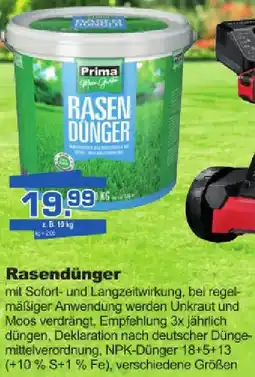 i&M Bauzentrum Prima Rasendünger Angebot