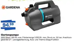i&M Bauzentrum GARDENA Gartenpumpe Angebot