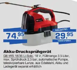 i&M Bauzentrum Einhell Akku-Drucksprühgerät Angebot