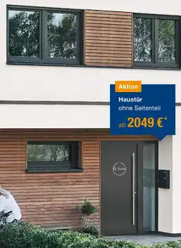 Hörmann Haustür ohne Seitenteil Angebot