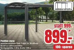 B1 Discount Baumarkt Pavillon Zora Angebot