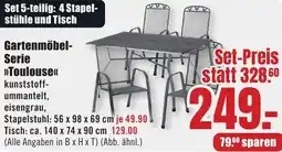 B1 Discount Baumarkt Gartenmöbel Serie Toulouse Angebot