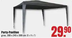 B1 Discount Baumarkt Party-Pavillon Angebot