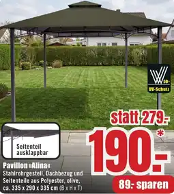 B1 Discount Baumarkt Pavillon Alina Angebot