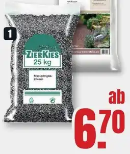 B1 Discount Baumarkt Edelsplitt Angebot