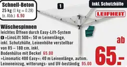 B1 Discount Baumarkt LEIFHEIT Wäschespinnen Angebot
