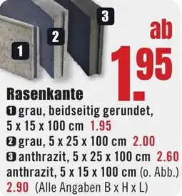 B1 Discount Baumarkt Rasenkante Angebot