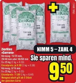 B1 Discount Baumarkt ZierKies Carrara Angebot