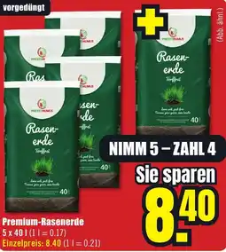 B1 Discount Baumarkt Premium-Rasenerde Angebot