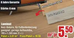 B1 Discount Baumarkt Laminat Angebot
