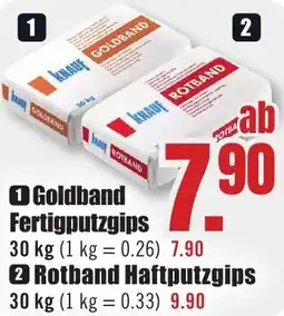 B1 Discount Baumarkt KNAUF Goldband Fertigputzgips Angebot