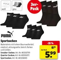 Hagebau PUMA Sportsocken Angebot