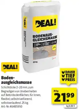 Hagebau DEAL! Bodenausgleichsmasse Angebot