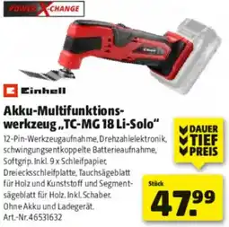 Hagebau Einhell Akku-Multifunktionswerkzeug ,,TC-MG 18 Li-Solo" Angebot