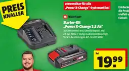 Hagebau Einhell Starter-Kit ,,Power X-Change 2,5 Ah" Angebot