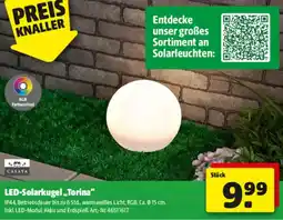 Hagebau CASAYA LED-Solarkugel ,,Torina" Angebot